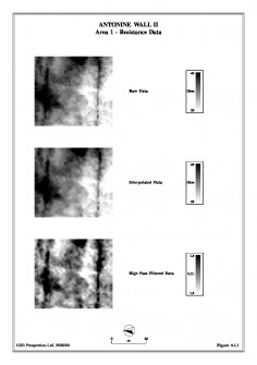 Geophysical Survey Data: Area 1 Resistance Data (Greyscales)