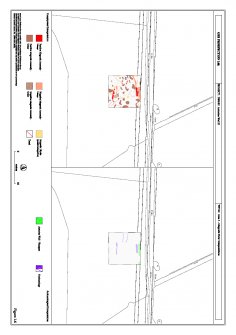 Geophysical Survey Data: Area 1 Mag Interpretations (A3 landscape in paper space plot at 1:1).