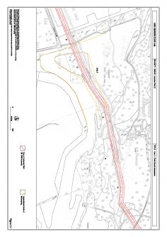 Geophysical Survey Data: Area 3 Desk Based Assessment (A3 landscape in paper space plot at 1:1).