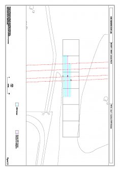 Geophysical Survey Data: Area 3 GPR Traverses (A3 landscape in paper space plot at 1:1).