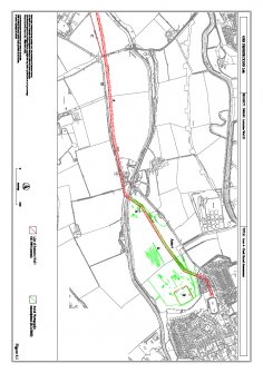 Geophysical Survey Data: Area 4 Desk Based Assessment (A3 landscape in paper space plot at 1:1).