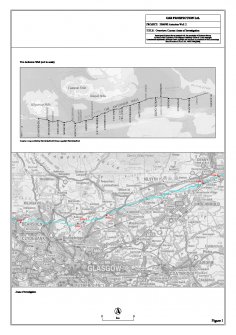 Geophysical Survey Data: Overview: Current areas of Investigation 3 (A3 portrait in paper space plot at 1:1).