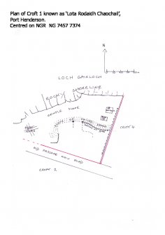 Port Henderson: Survey of Croft 1