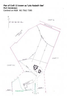 Port Henderson: Survey of Croft 12