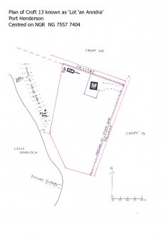 Port Henderson: Survey of Croft 13