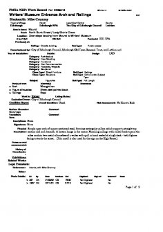 Extract from PMSA database