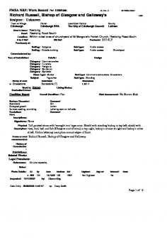 Extract from PMSA database