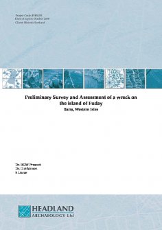 Report on a Preliminary Survey and Assessment of a wreck on the island of Fuday