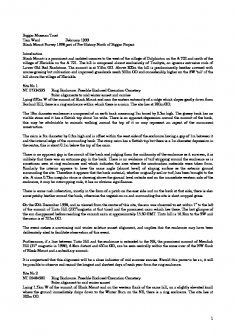 Black Mount Survey 1998 part of Pre-History North of Biggar Project