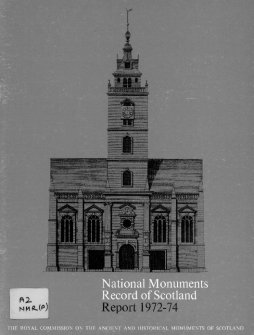 National Monuments Record of Scotland report 1972-74