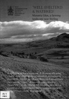 'Well shelterd and watered': Menstrie Glen, a farming landscape near Stirling