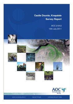 Report of archaeological survey at Castle Dounie, Knapdale