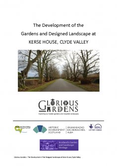 Report on the development of the designed landscape of Kerse House on behalf of Scotland's Garden & Landscape Heritage