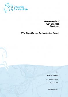 2014 Diver Survey: Archaeological Report