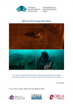 Report: 'High Seas Fleet Salvage Sites', Phase 1, Scapa Flow, Orkney