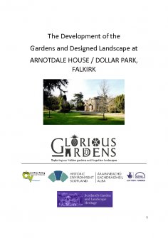Report on the development of the designed landscape of Dollar Park on behalf of Scotland's Garden and Landscape Heritage.