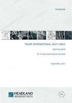 Report: 'Trump International Golf Links, Watching Brief', September 2011