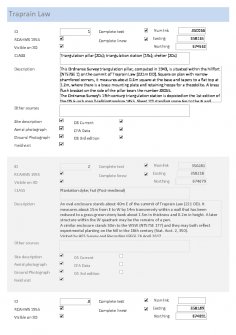 Traprain Law Archaeological Survey, Feature Database (PDF copy)