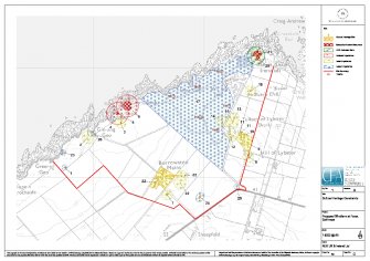 Environmental Statement: 'Figure 1: Cultural Heritage Constraints', FORSS III Proposed Wind Farm Extension, Highland
