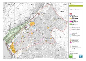 Environmental Statement: 'Figure 11.1: Cultural Heritage Constraints', Glen App Wind Farm, South of Ballantrae, South Ayrshire