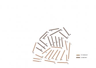 Archaeological evaluation, Trench drawing, Maxholm Road, Kilmarnock