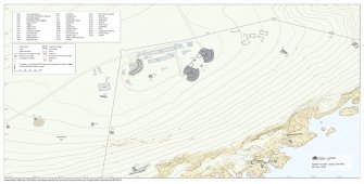 Plan of North Sutor Coast Battery, Site No.1 (WWI)