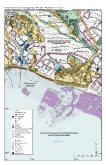 South west/ south central Easdale Survey Map: Klondyke Quarry to the north, agricultural enclosures (abandoned) and early coastal quarries to south