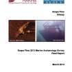 Report: 'Scapa Flow 2013 Marine Archaeology Survey Final Report, March 2014'