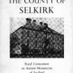 An inventory of the ancient and historical monuments of Selkirkshire with the fifteenth report of the Commission