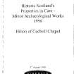 Hilton of Cadboll, Historic Scotland's Properties in Care- Minor Archaeological Works 1998.  HIlton of Cadboll Chapel.