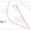 Archaeological remains at proposed generator location, Watching brief, Aberchalder Burn and Allt A'Choire