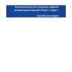 Data Structure Report: 'East Beechwood Farm, Inverness, Highland, Archaeological Evaluation Phase 1, Stage 1', January 2009