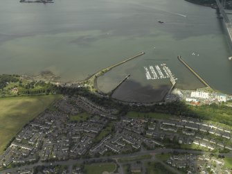 General oblique aerial view centred on the former Royal Naval Base, taken from the S.