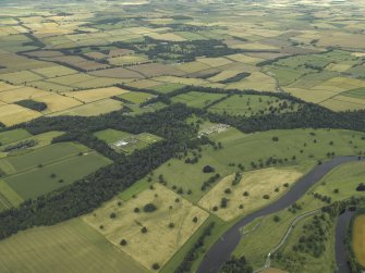 General oblique aerial  view centred on Floors Castle and Estate, taken from the SSE.