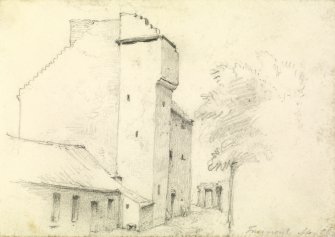 Drawing of Tranent Tower.