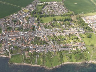 Oblique aerial view of Crail, taken from the SE.