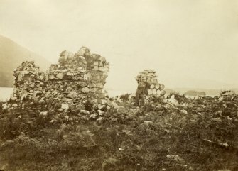 View of the ruins of old Inishail Parish Church, Lorn, Argyll. 
Titled: '1. Inishail'.
PHOTOGRAPH ALBUM No. 187, (cf PAs 186 and 188) Rev. J.B. MacKenzie of Colonsay Albums,1870, vol.2.

