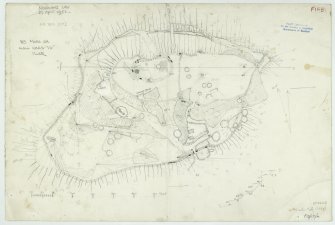 Plane-table survey: fort at Norman's Law.