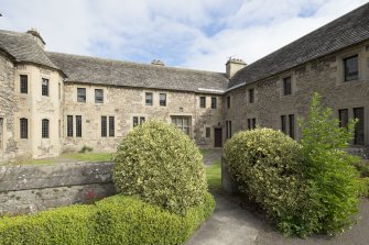 South courtyard, view from south west