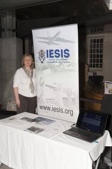 Laura Clow of the Institute for Engineering and Shipbuilding in Scotland (IESIS) at the Celebrating James Watt: inventor, polymath, genius event at Holyrood Garden Lobby, 19th January 2016