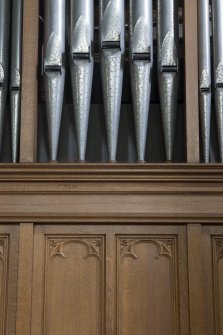 Detail of organ pipes.