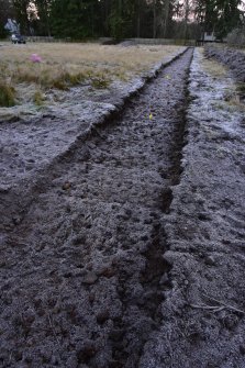 Archaeological evaluation photograph, Essich Road, Land 85m SE of Drumdevan Lodge