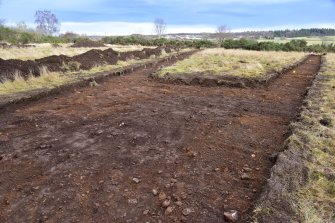 Archaeological evaluation photograph, Essich Road, Land 85m SE of Drumdevan Lodge