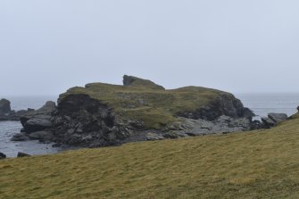 General view of the promontory fort at Bay of Garth