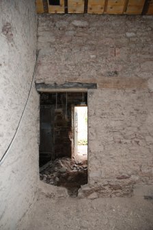 Standing building survey photograph of Room 01, Kellie Castle, Arbirlot