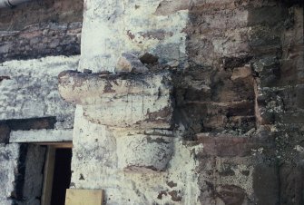 Standing building survey, Room 0/4, Detail view, Kellie Castle, Arbirlot