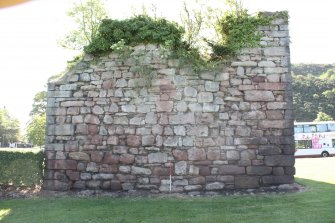 Photographic survey, General shot of the NW external wall elevation, Craiglockhart Castle