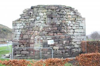 Photographic survey, External NE facing elevation, Craiglockhart Castle