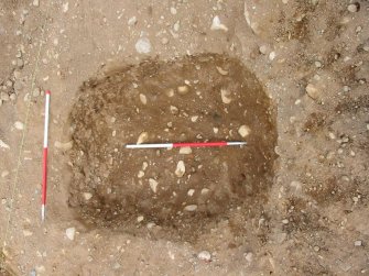 Archaeological excavation, Cist 2, cut 105, Holm Mains Farm, Inverness, Highland