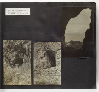 Violet Banks Photograph Album - The Small Isles - Page 7 - Cave of the Massacre; Cathedral Cave